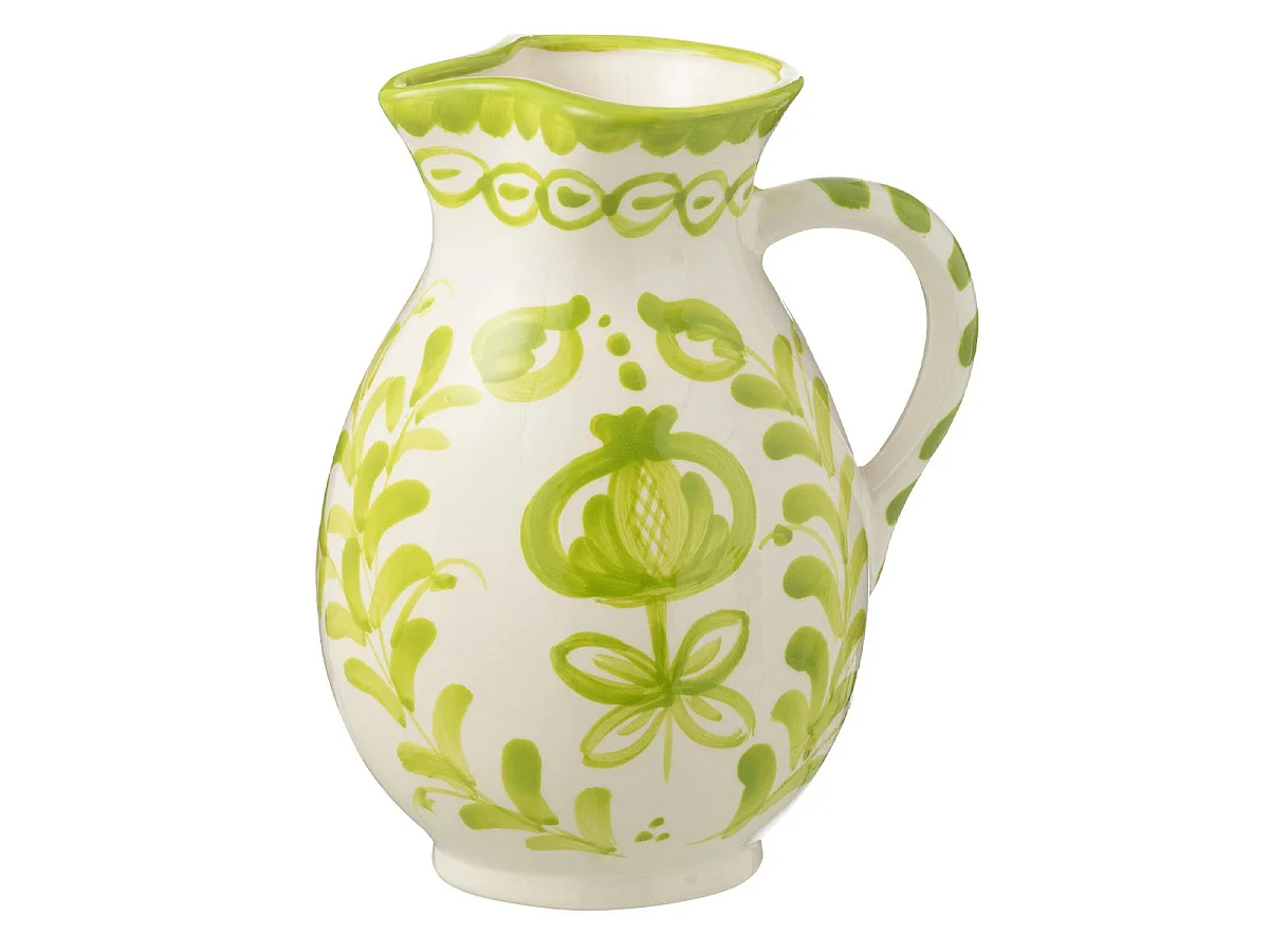 Pichet en Céramique "Granada" 1,6L Vert