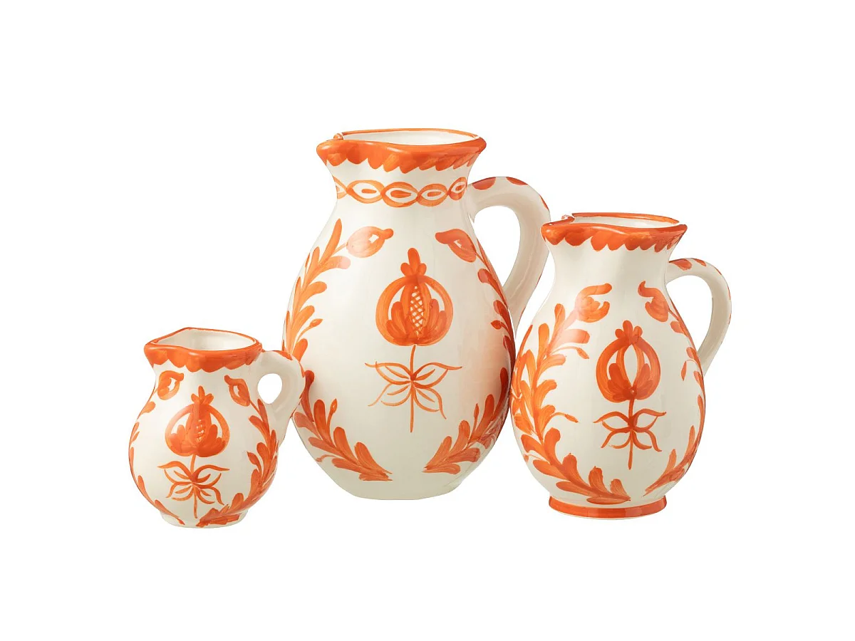 Pichet en Céramique "Granada" 0,5L Orange