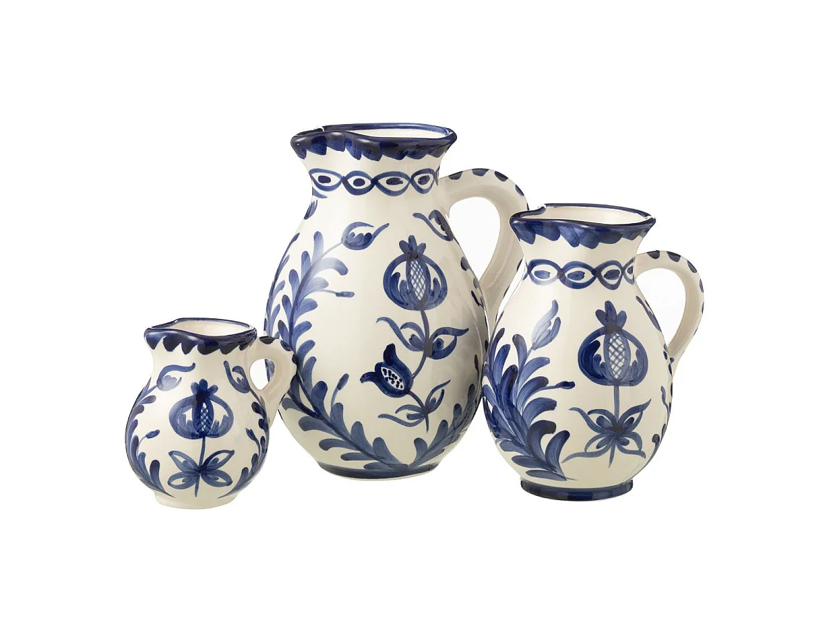 Pichet en Céramique "Granada" 3,3L Bleu Cobalt