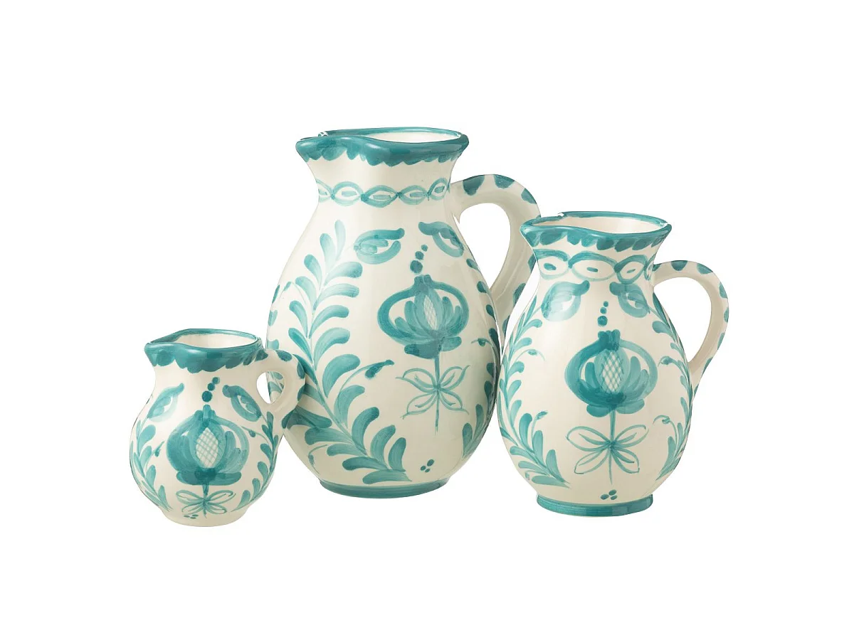 Pichet en Céramique "Granada" 1,6L Bleu Aqua
