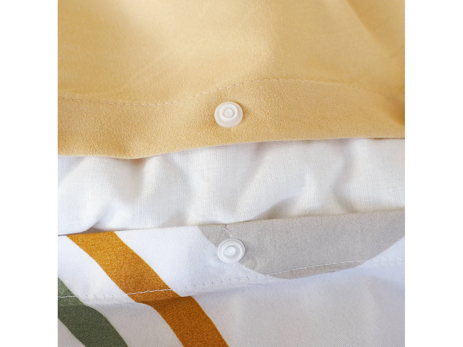 Set biancheria da letto reversibile arancione