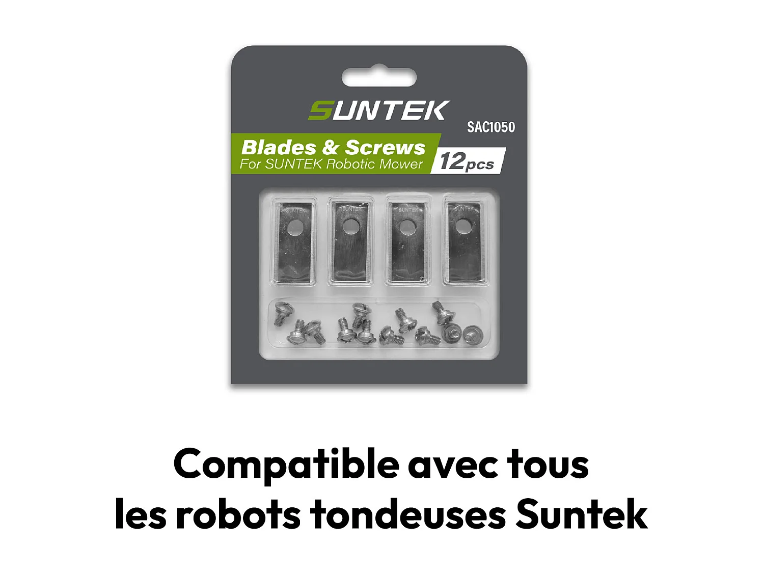 Lames de rechange pour robot tondeuse SUNTEK