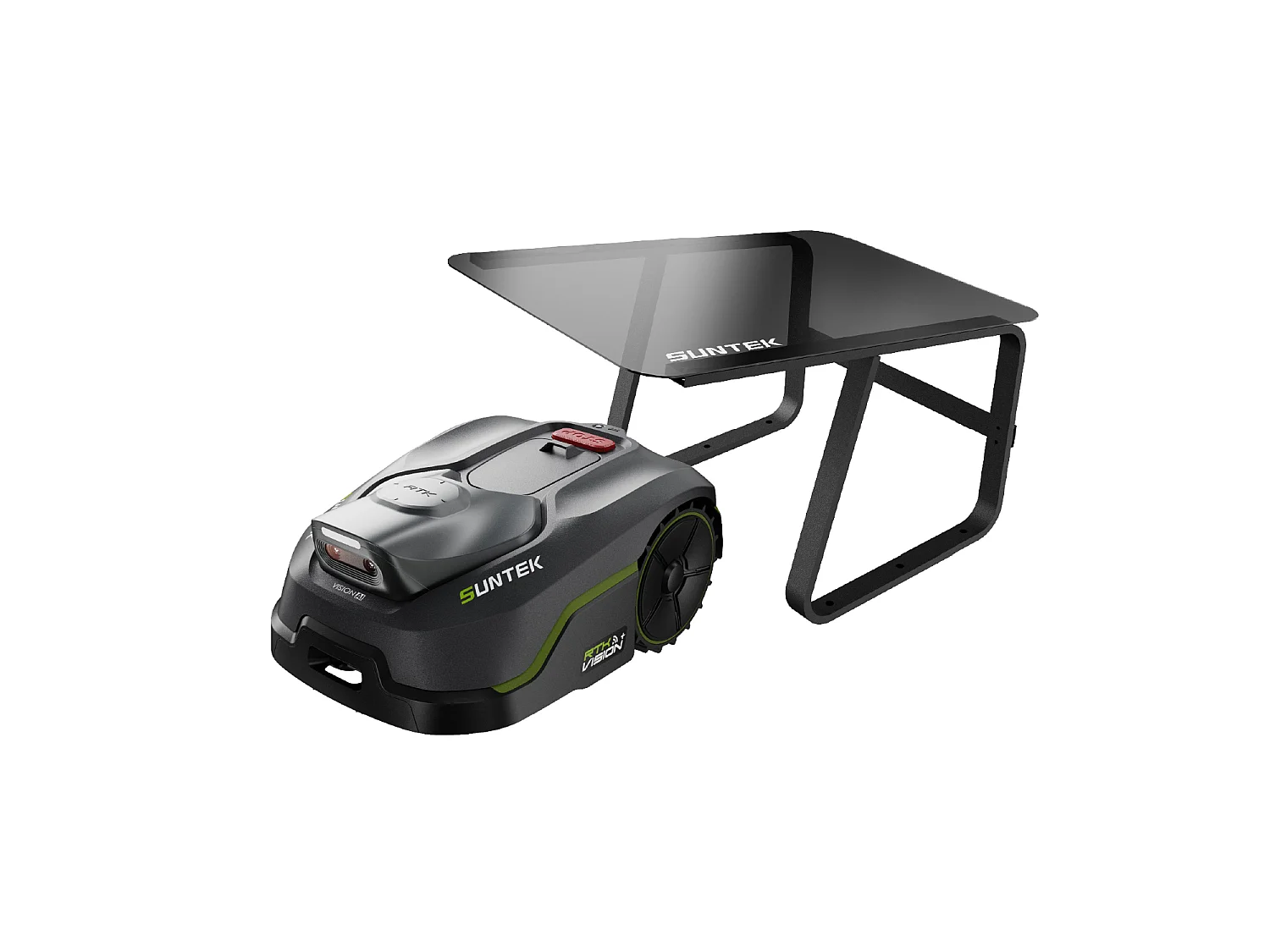 Abri extérieur anti-rouille alu + polycarbonate pour robots SUNTEK Dual Vision - GARAGE RTK