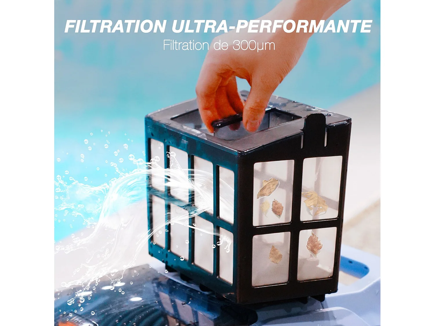 Robot piscine sans fil - SEAUTO ABYS 200