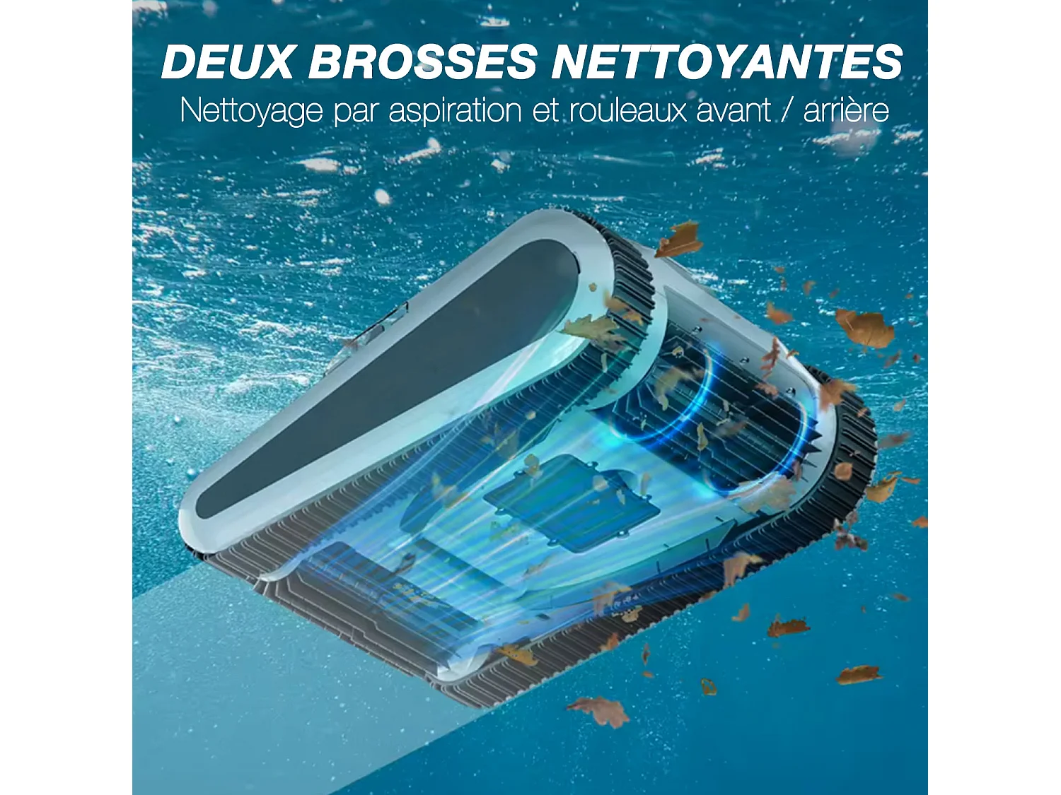 Robot piscine sans fil - SEAUTO ABYS 300
