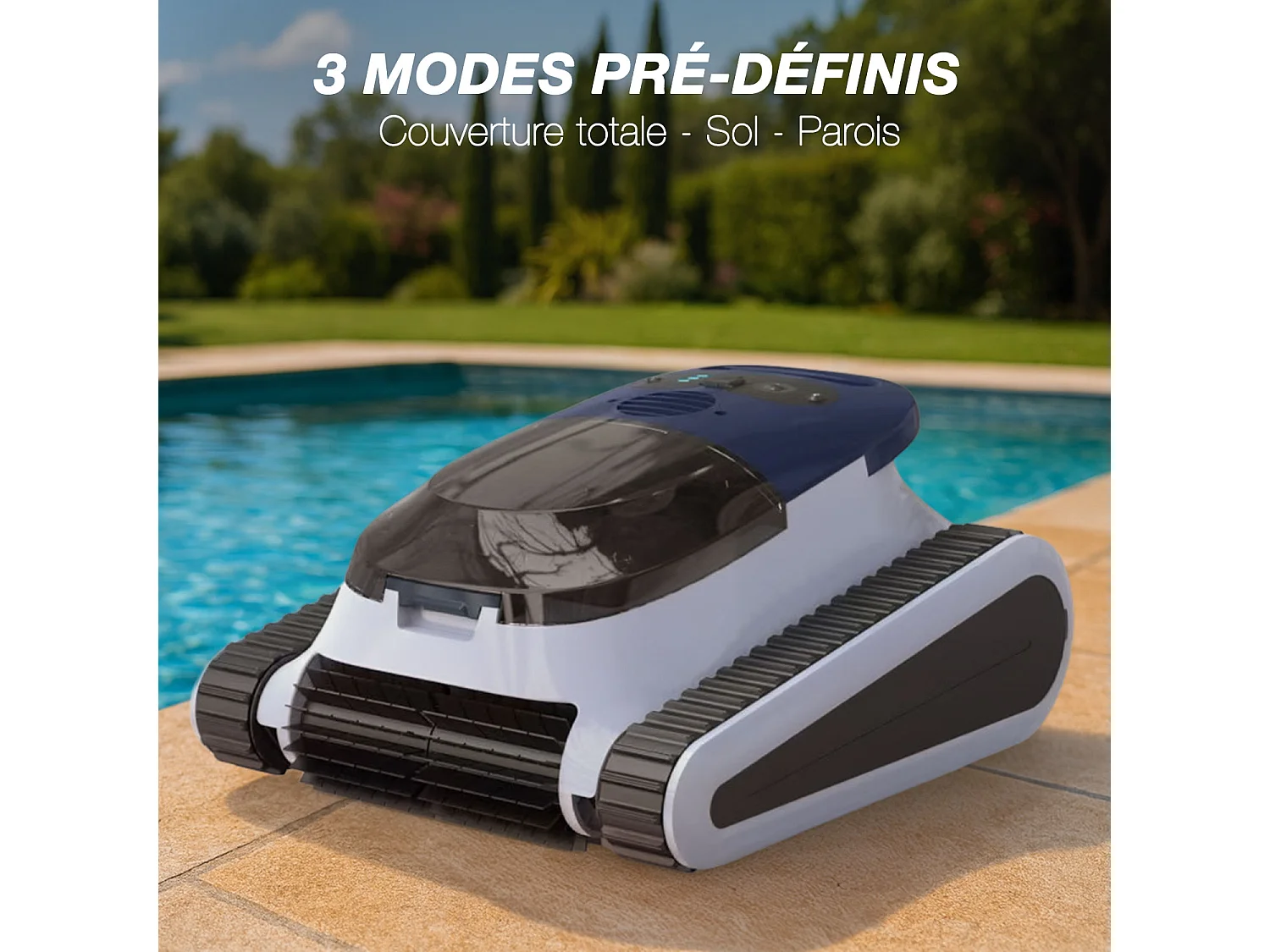 Robot piscine sans fil - SEAUTO ABYS 300