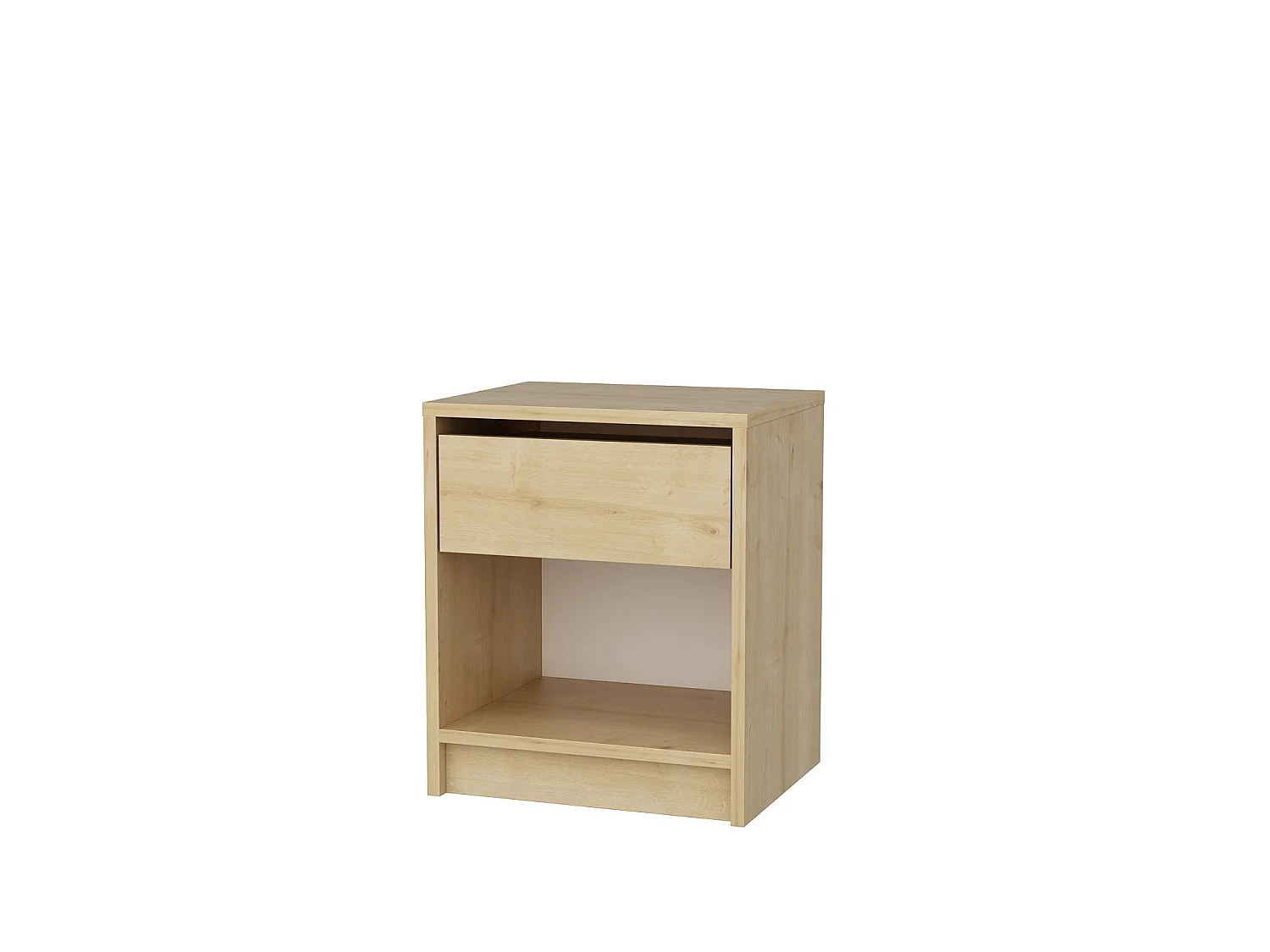 Nachttisch aus Holz "Sheridan" - 45 x 40 x 53 cm - Beige