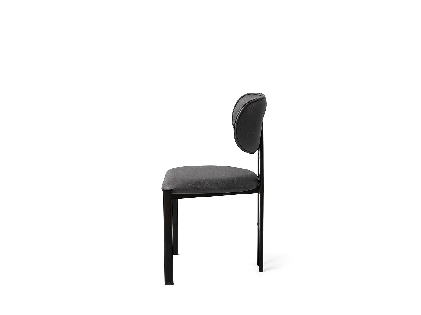 Ensemble de chaises (2 pièces) en métal "Muriz" - Anthracite