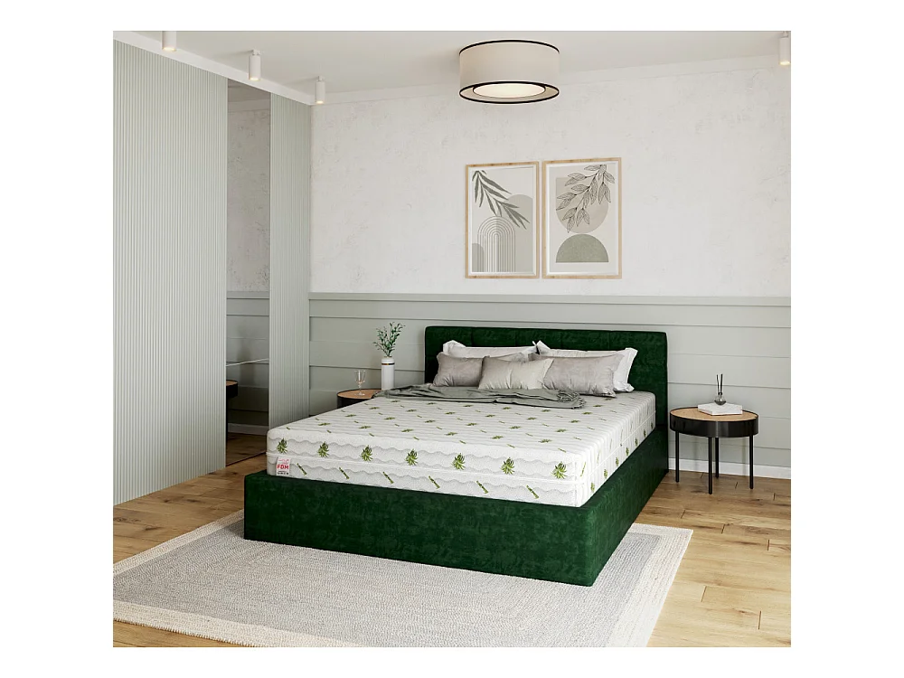 Matelas  Select MAX - Mousse haute résilience HR - Aloès Vera - Epaisseur 18cm