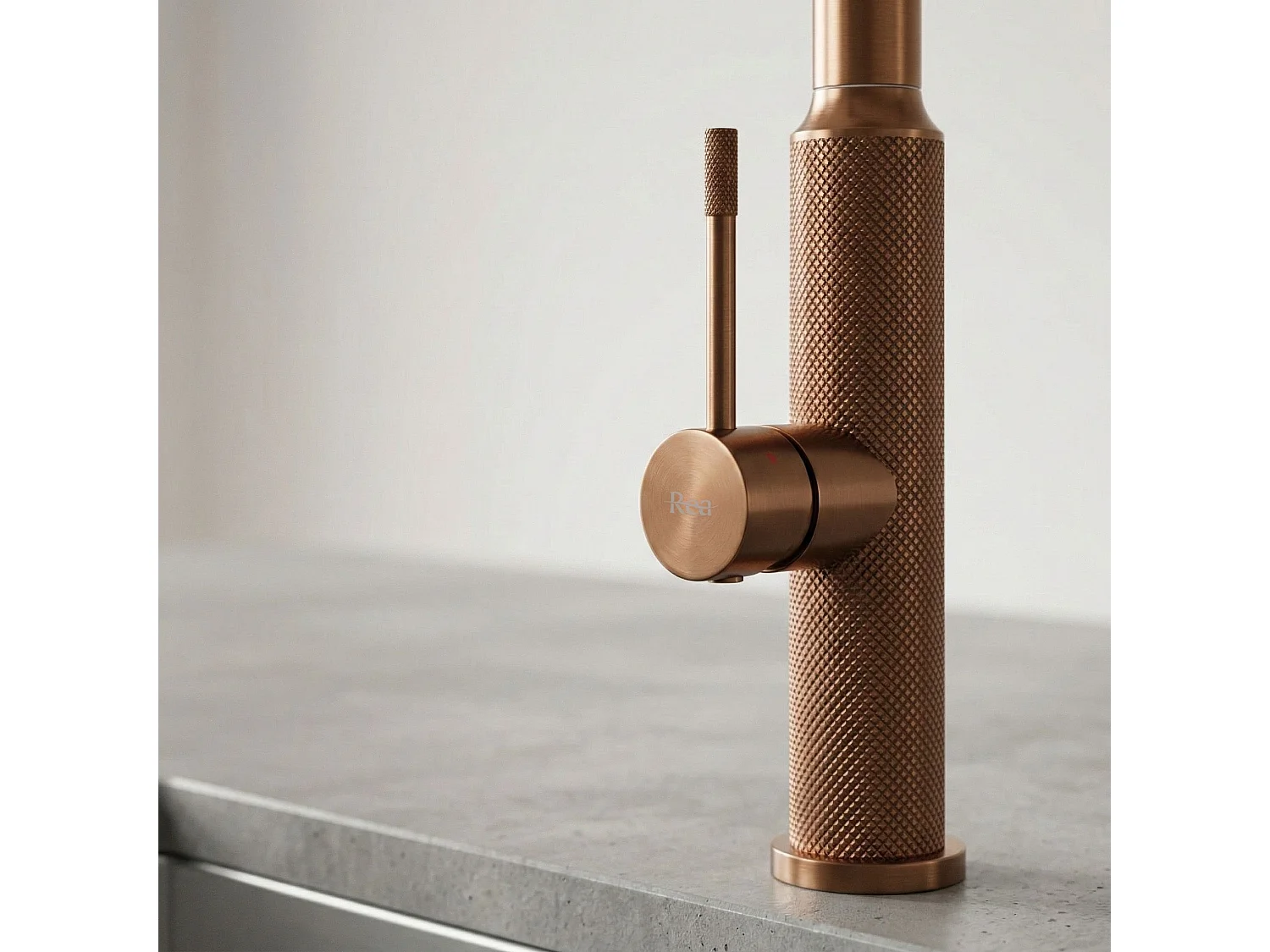 Robinet De Cuisine Rea Master Brush Copper