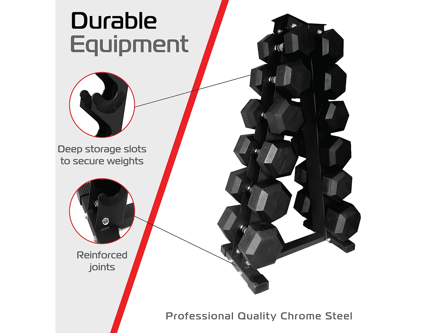 Dumbbell Weight Rack 6 Rack