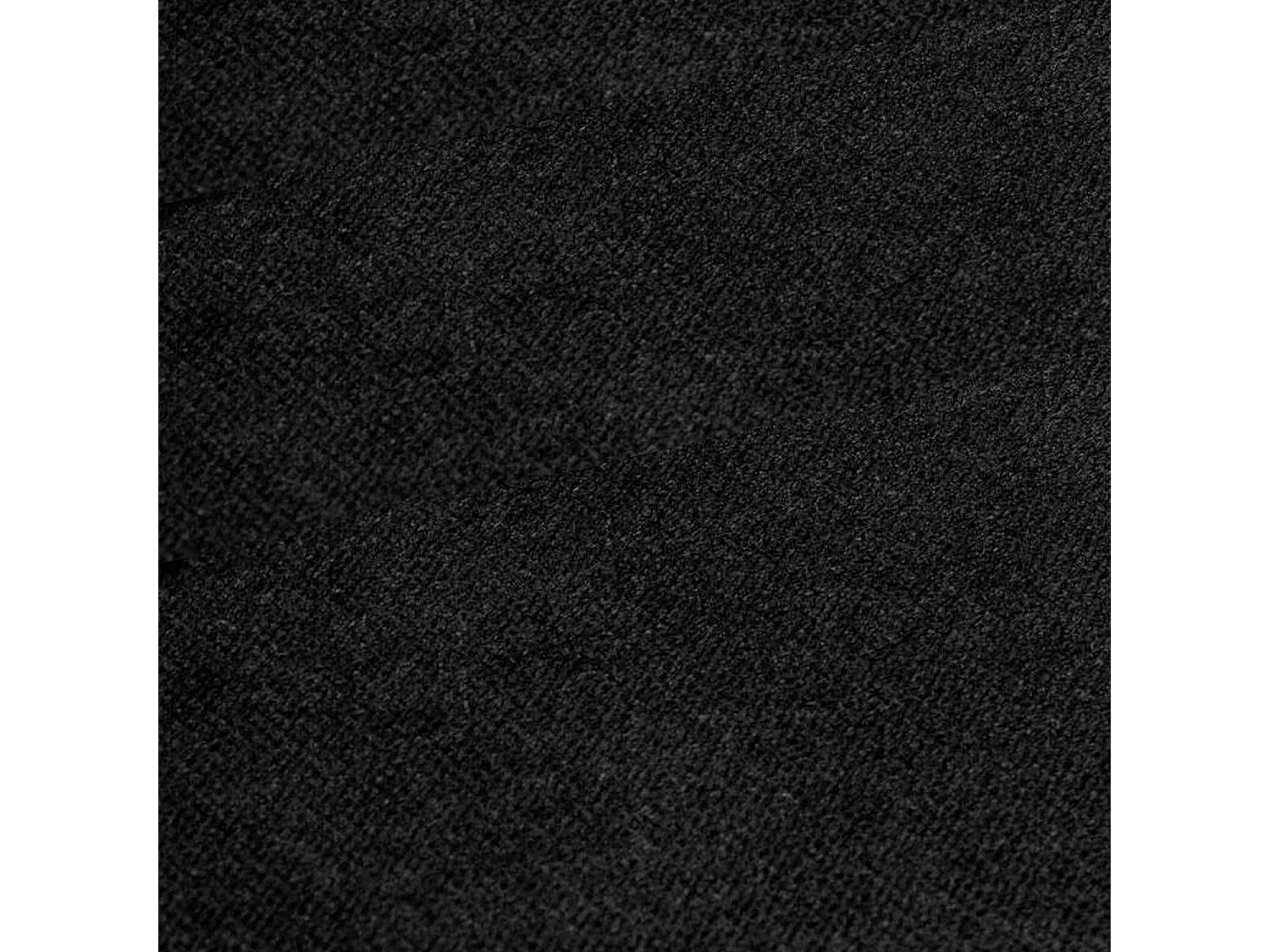 Canapé d'angle gauche convertible Gaspard velours Noir