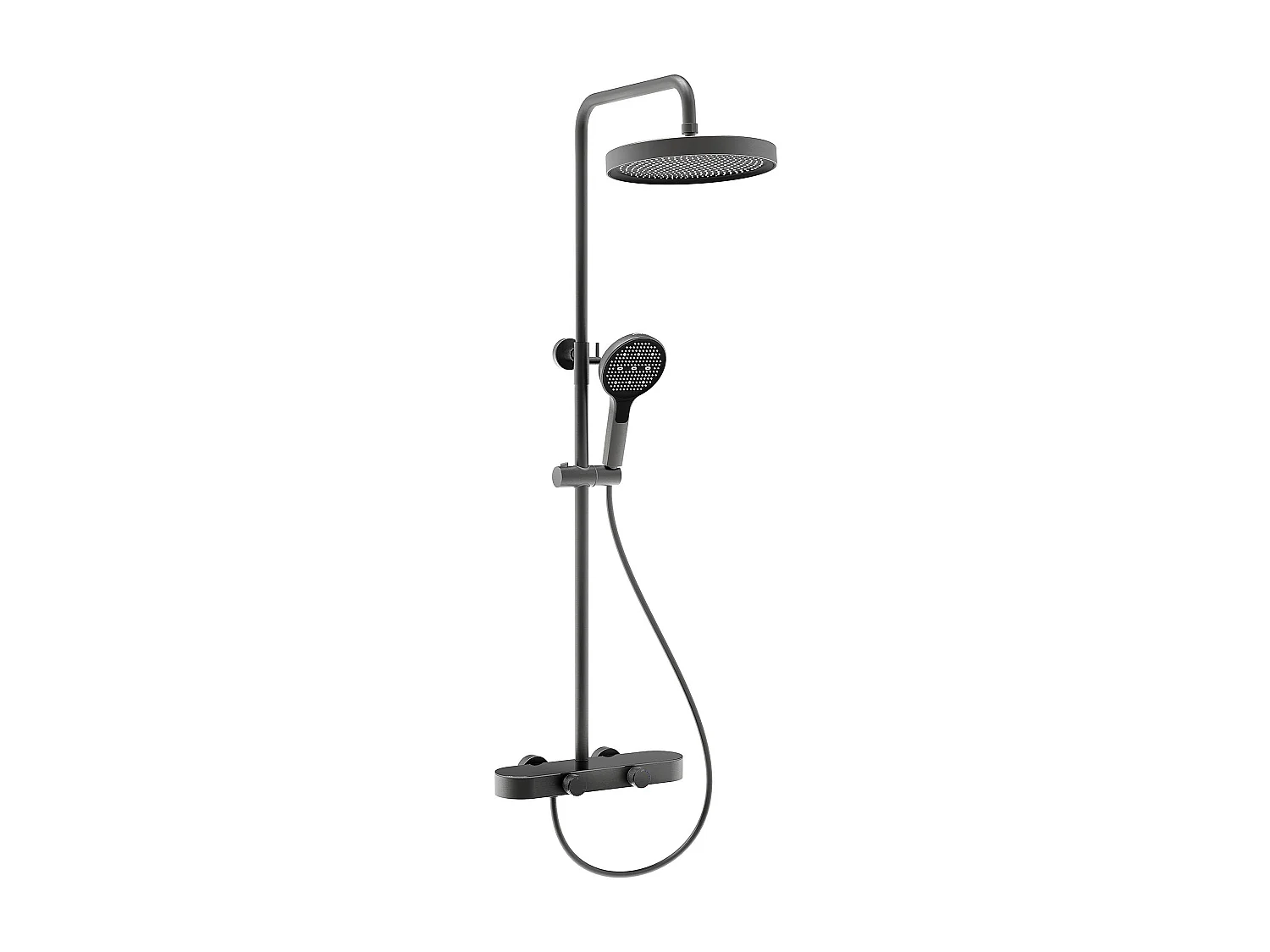 Rea Creo brusesæt , titan, 37X15,5X128CM