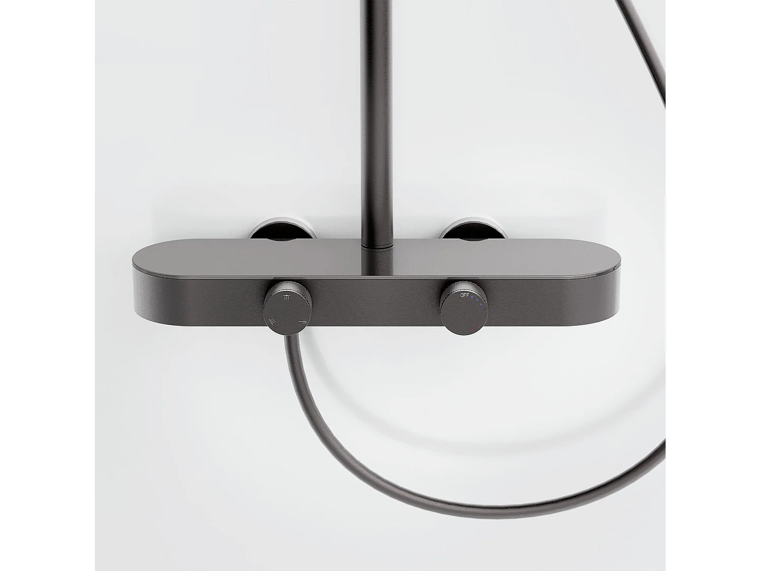 Rea Creo brusesæt , titan, 37X15,5X128CM