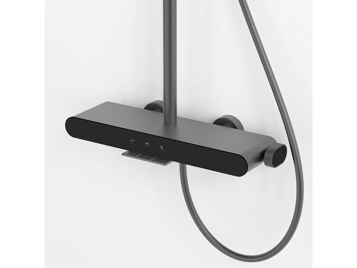 Rea Farel brusesæt , titan, 40X15,5X128CM
