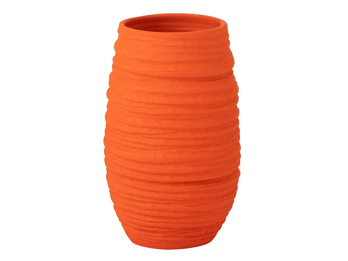 Vase en Céramique "Fiesta" 40cm Orange