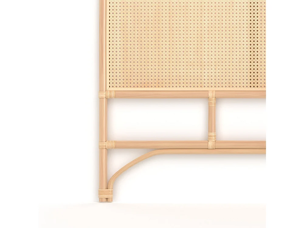 Tête de lit en rotin et cannage 160 cm - Naïra