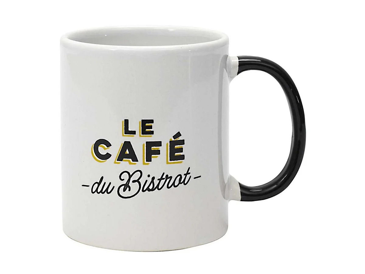Mug en Céramique "Bistrot" 30cl Blanc