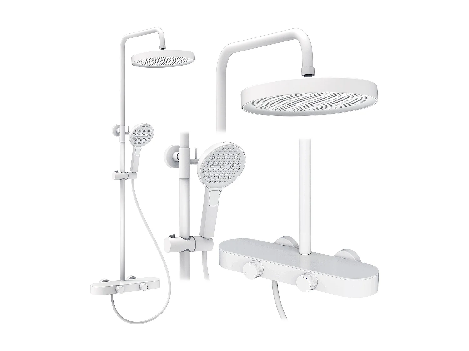 Ensemble De Douche Rea Creo White