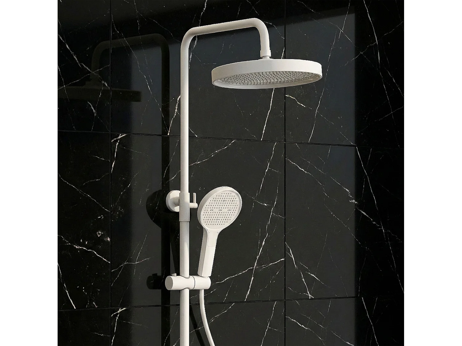 Ensemble De Douche Rea Creo White