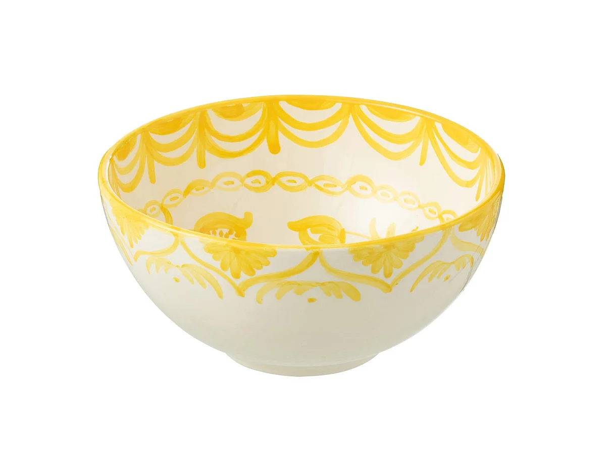 Saladier en Céramique "Granada" 28cm Jaune