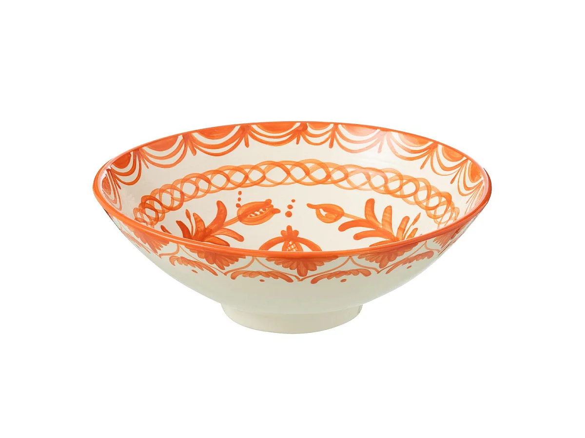 Saladier en Céramique "Granada" 40cm Orange