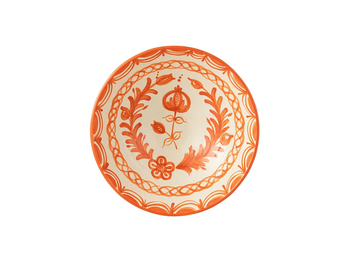Saladier en Céramique "Granada" 40cm Orange