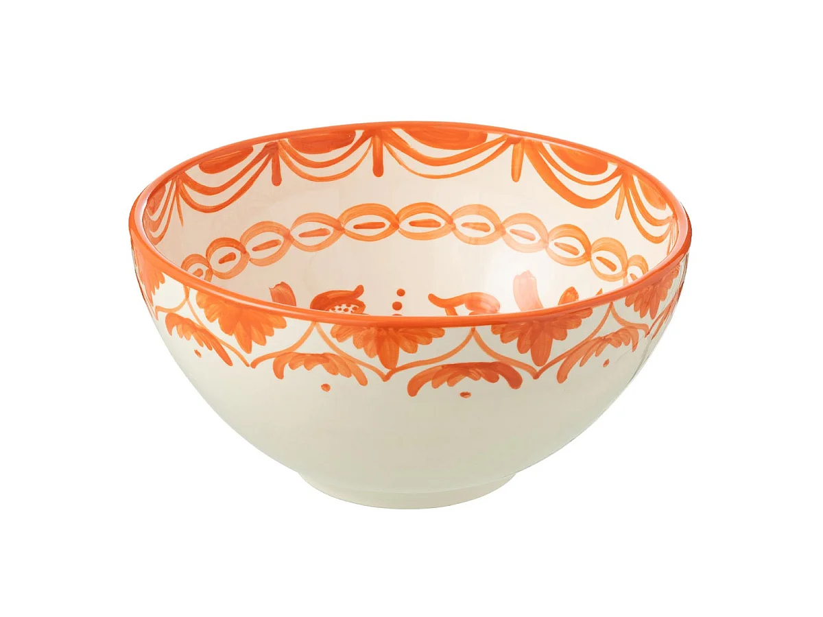 Saladier en Céramique "Granada" 28cm Orange