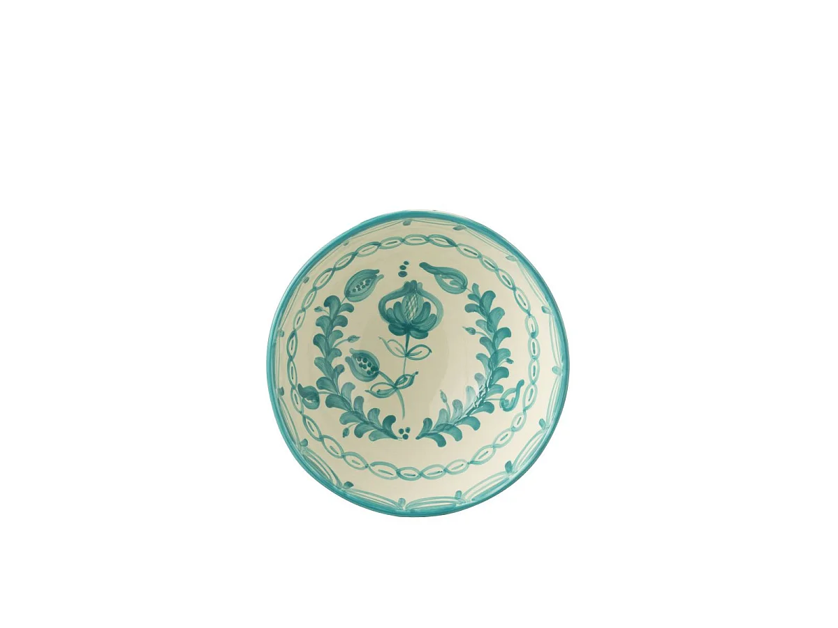 Saladier en Céramique "Granada" 28cm Bleu Aqua