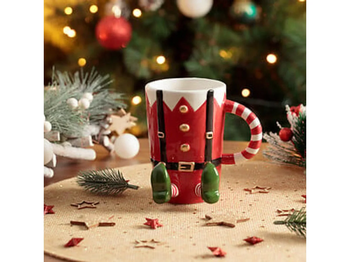 Mug en Céramique "Lutin" 30cl Rouge