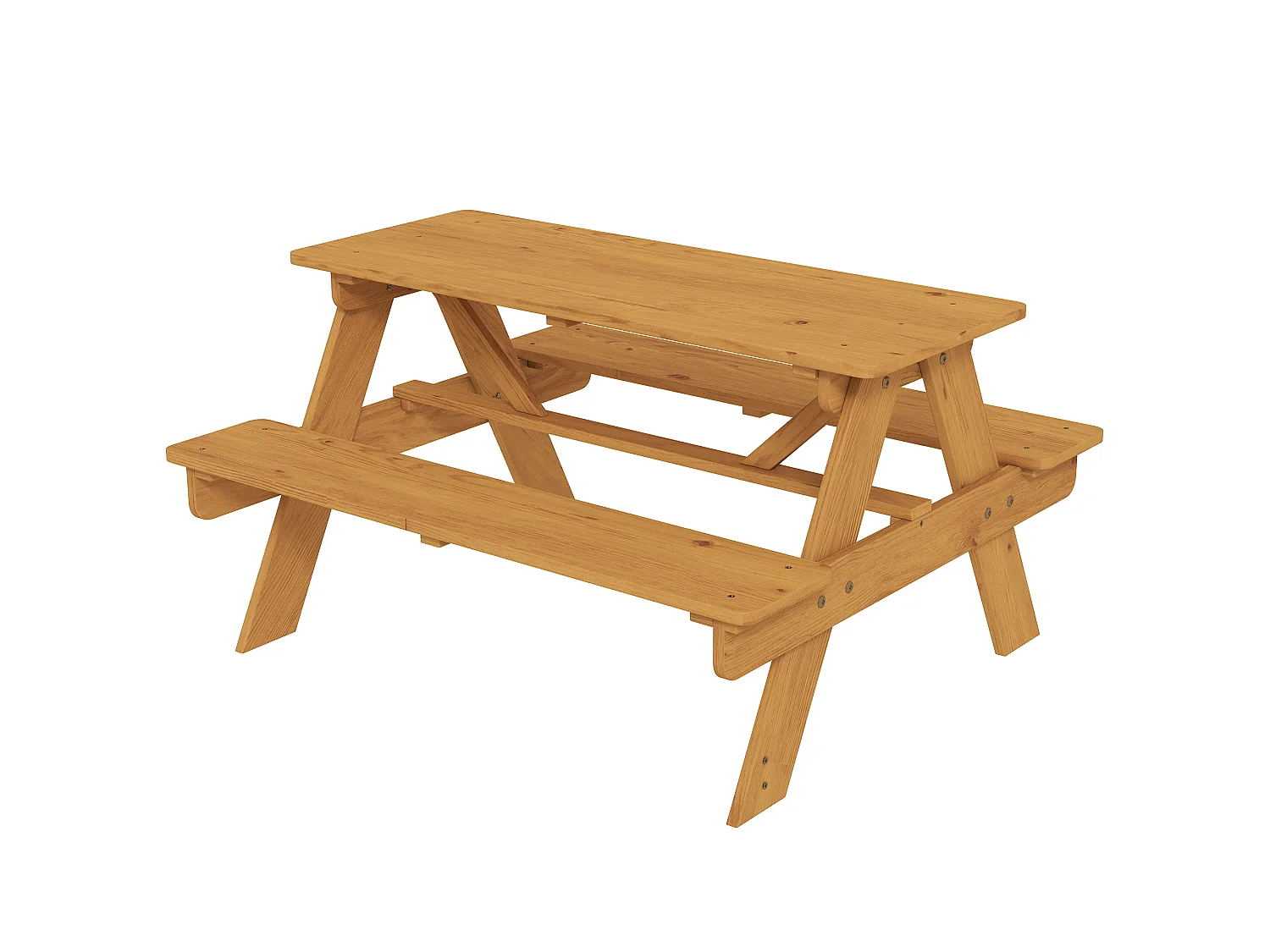 Table de pique-nique enfant 4 personnes bois pré-huilé