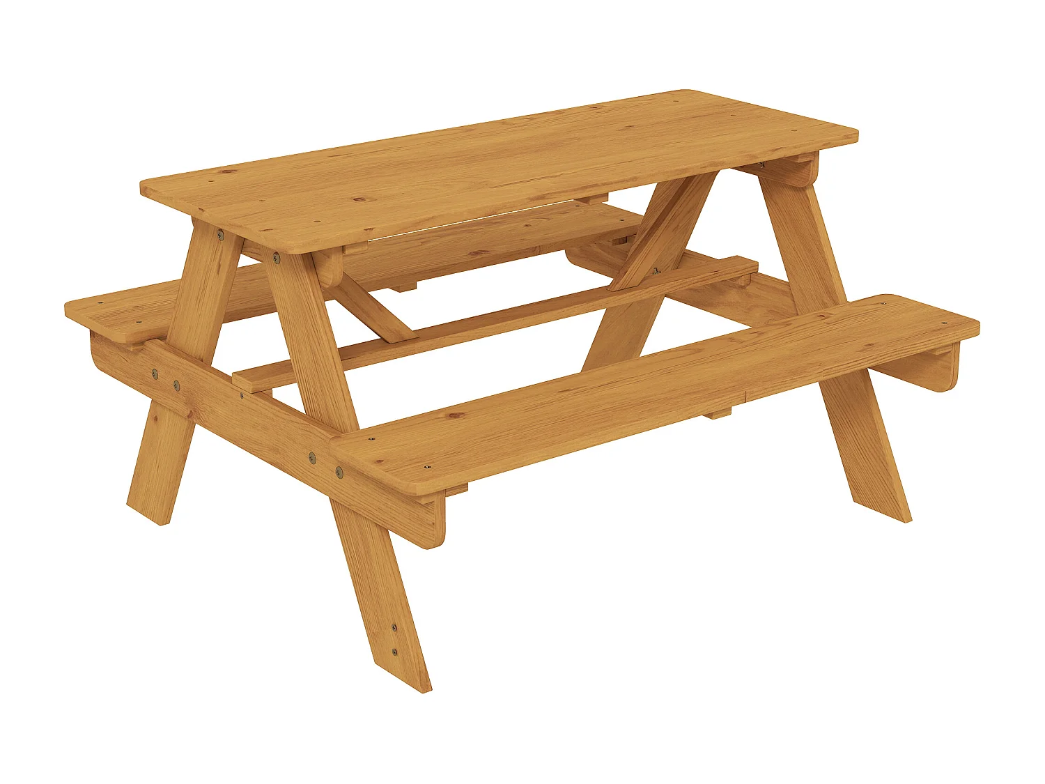 Table de pique-nique enfant 4 personnes bois pré-huilé
