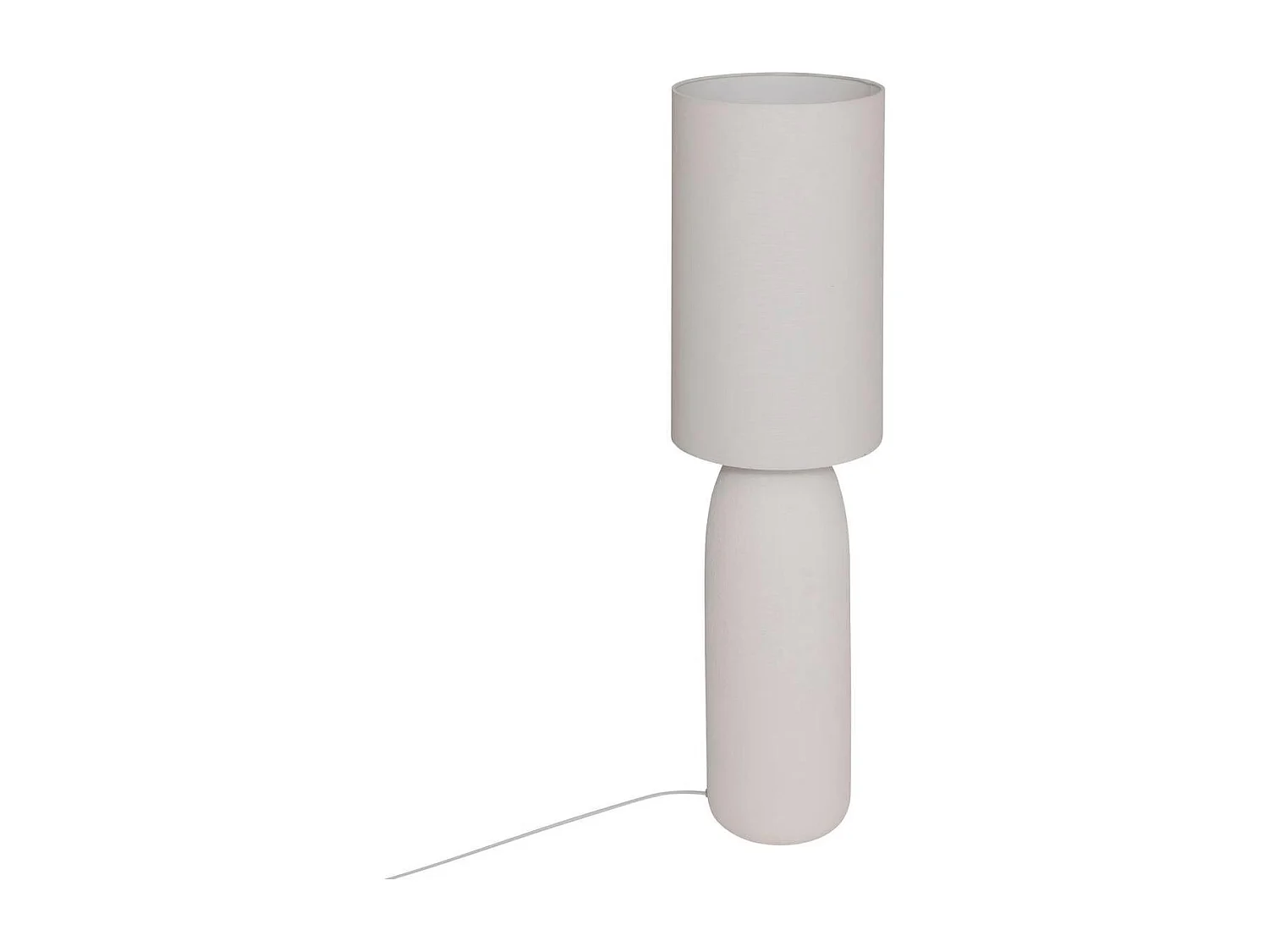 Lampadaire en Céramique "Keyah" 111cm Blanc