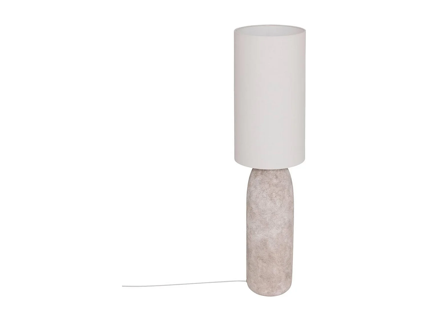 Lampadaire en Céramique "Keyah" 111cm Gris
