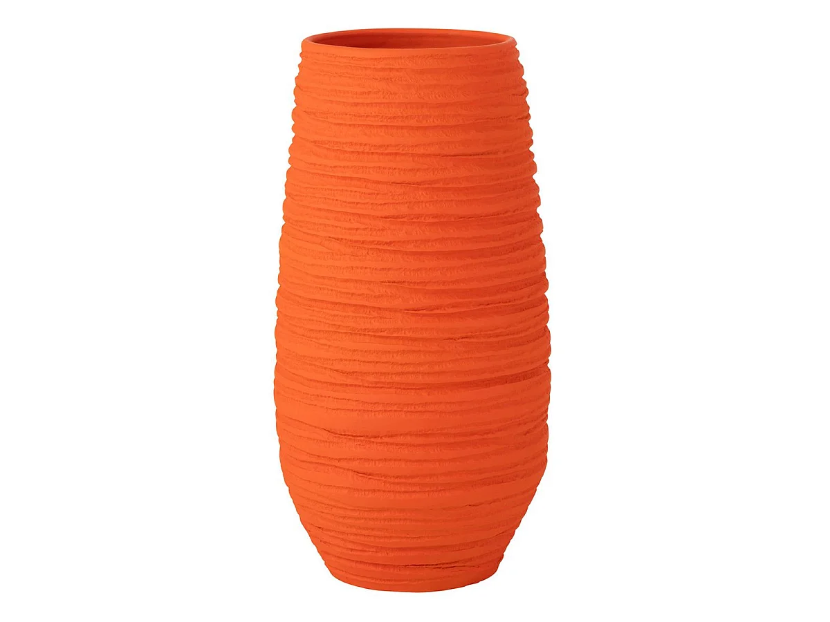 Vase en Céramique "Fiesta" 55cm Orange