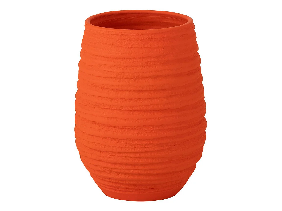 Vase en Céramique "Fiesta" 30cm Orange
