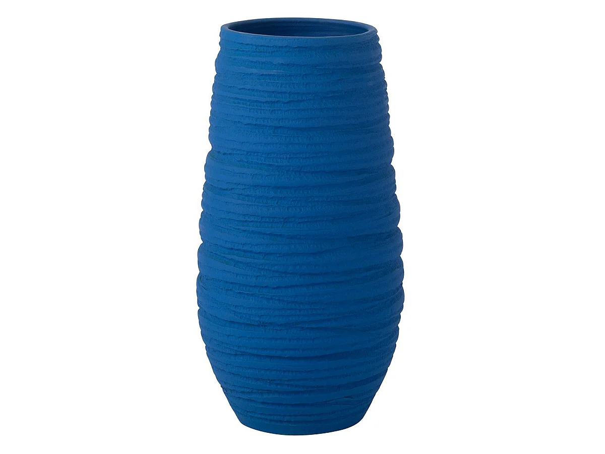Vase en Céramique "Fiesta" 55cm Bleu