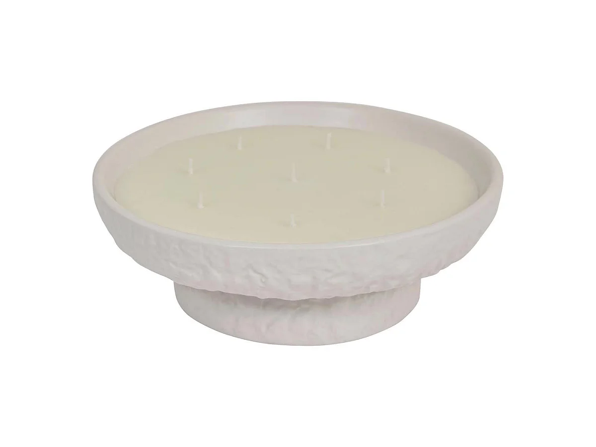 Bougie Parfumée en Céramique "Stony" 400g Vanille