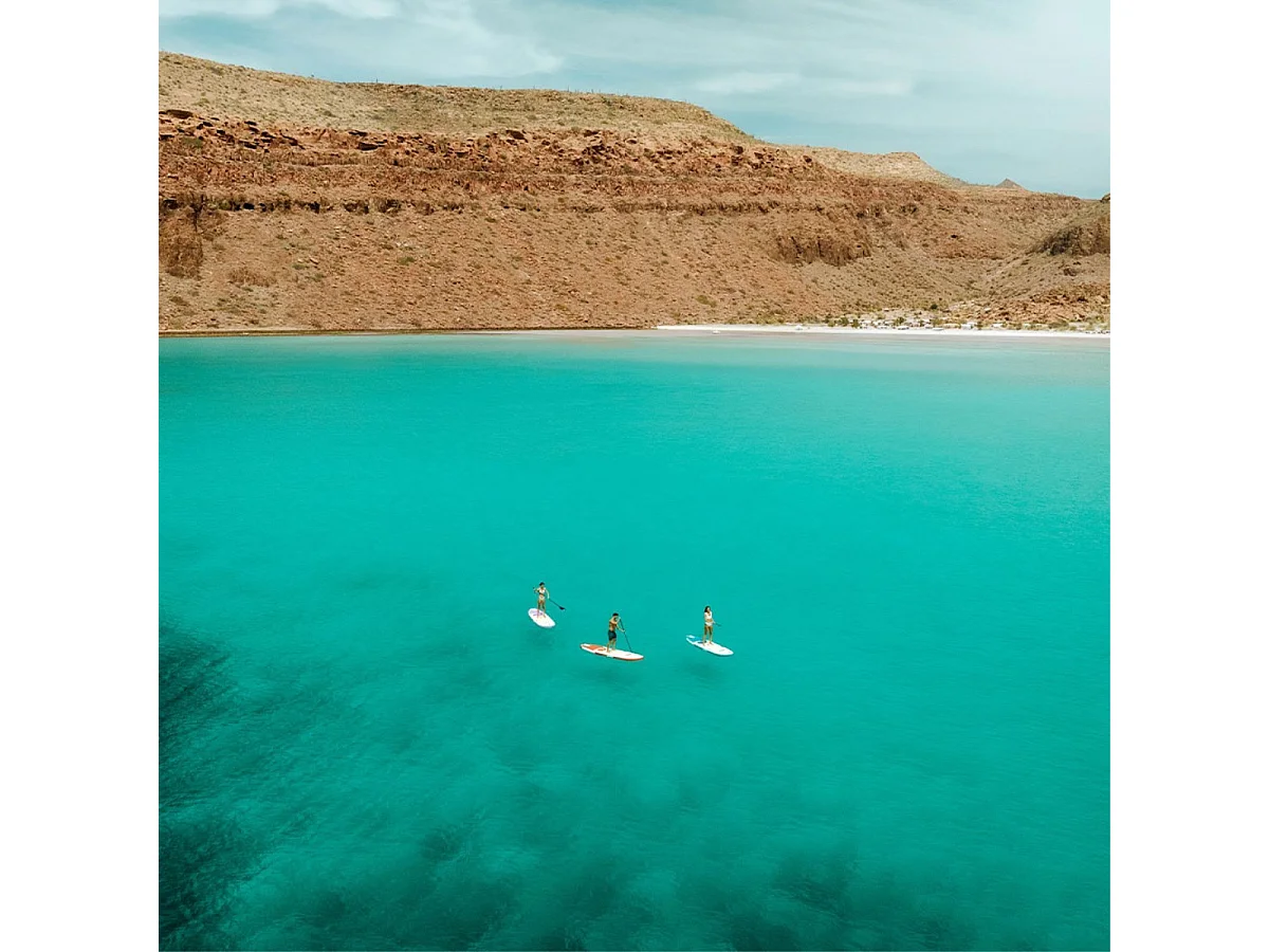 Skiffo Rivage Lagoon 11' – SUP Gonflable 2-en-1 Kayak Complet - 335x86x15cm - Max 160 kg - Stable & Polyvalent - Design unique