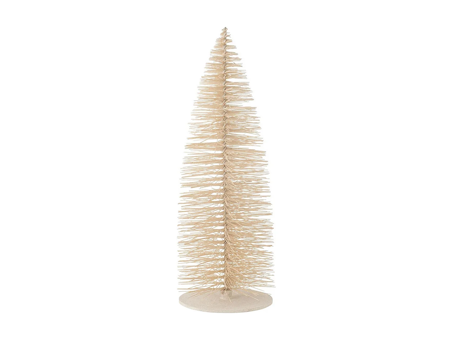 Sapin de Noël Déco à Paillettes "Otis" 140cm Blanc
