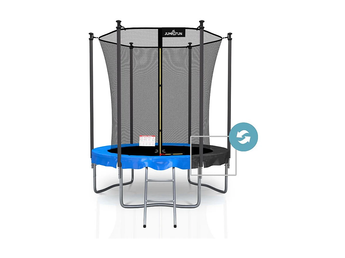 Trampoline extérieur Classique ø185 cm- 6FT- Inclus Filet multi- jeux
