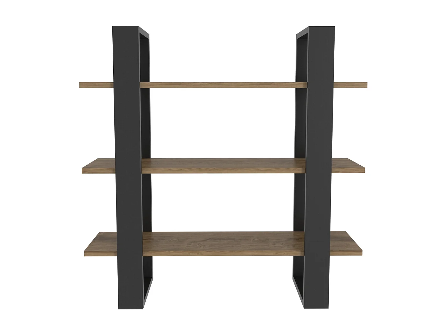 Decorotika Suno 3-tier Wall Shelf  - 90 cm H x 90 cm W x 25.6 cm D