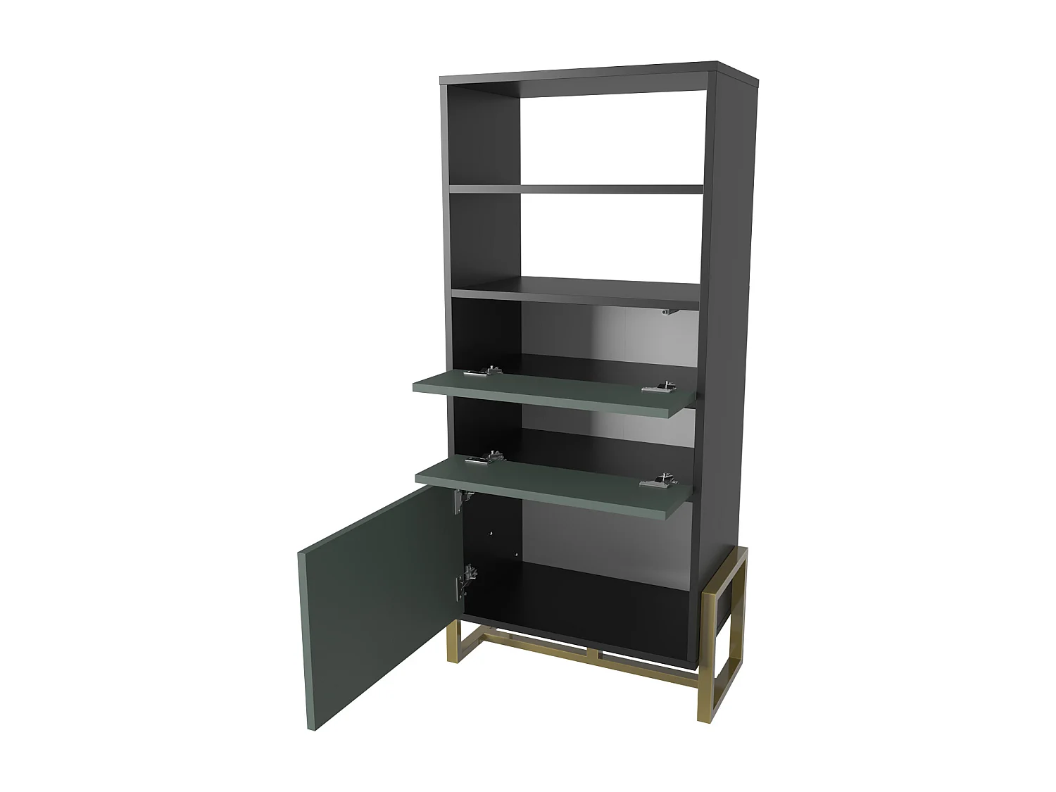 Decorotika Texas 5-tier Bookcase Shelving Unit