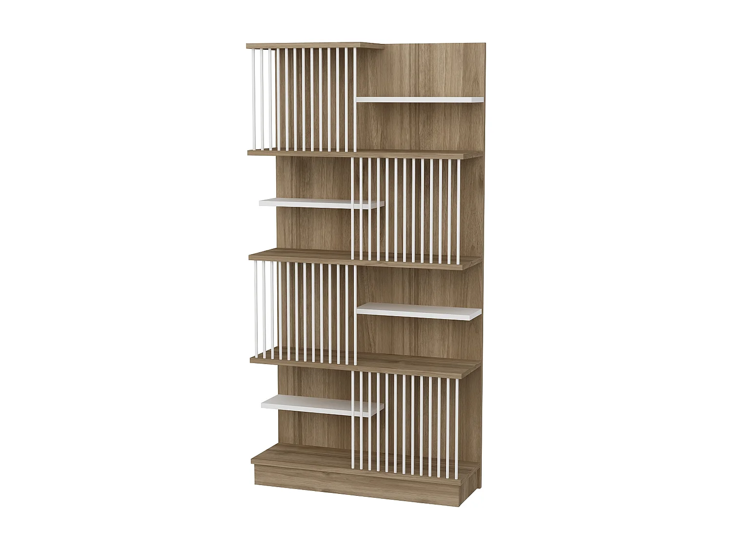 Decorotika Arya Bookcase Special Design - W 80 cm x H 160 cm x D 24.6 cm
