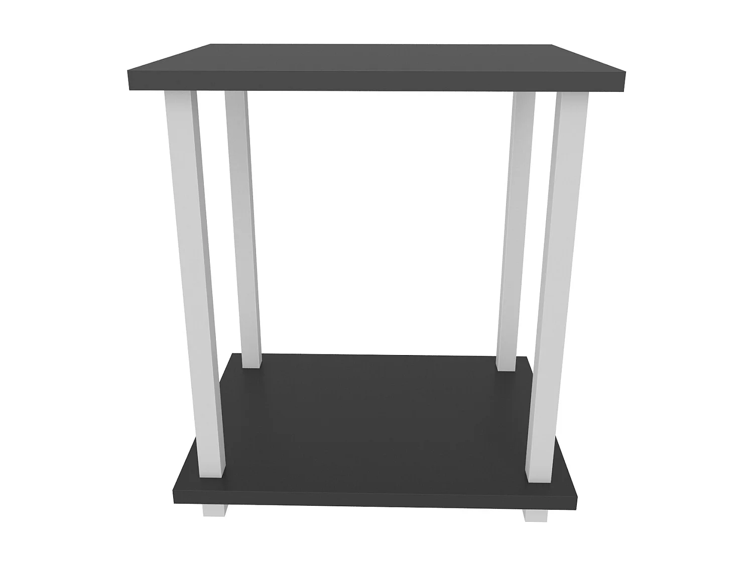 Decorotika Gurnee Metal Frame Side End Table - W 45 cm x H 48 cm x D 35 cm