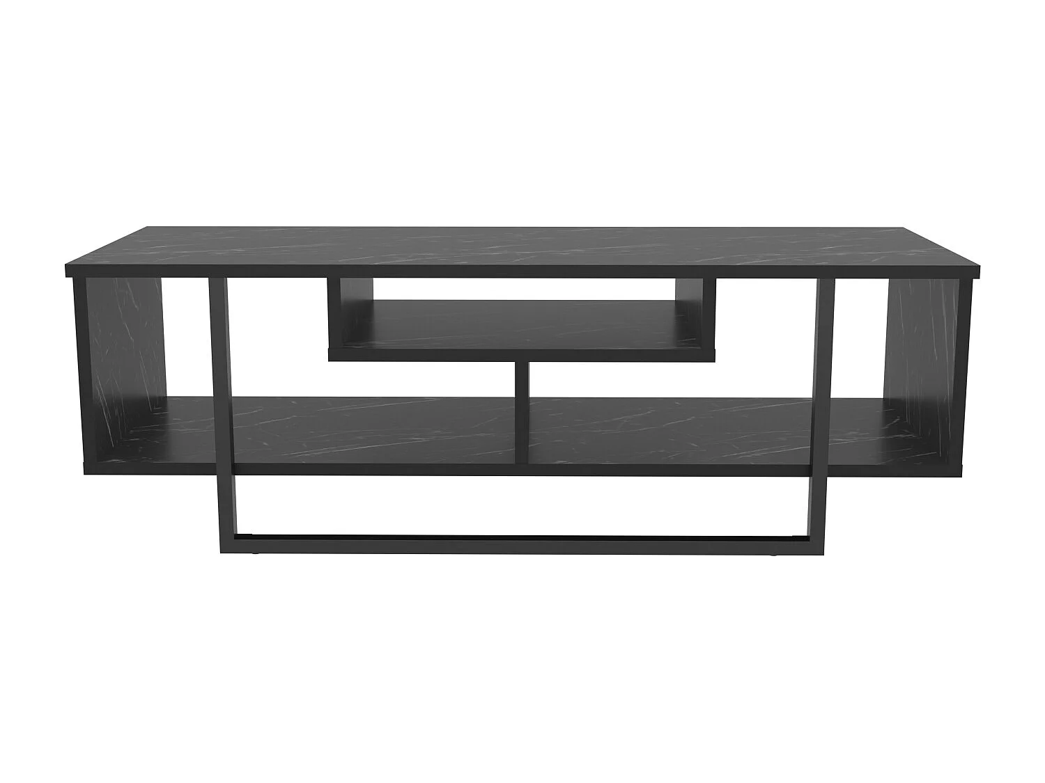 Decorotika Astona  TV Unit for TVs up to 55 inch (Black)