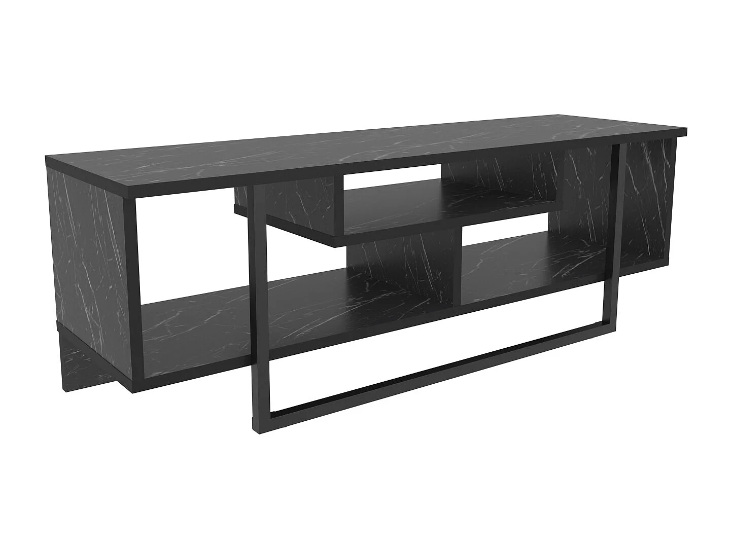 Decorotika Astona  TV Unit for TVs up to 55 inch (Black)