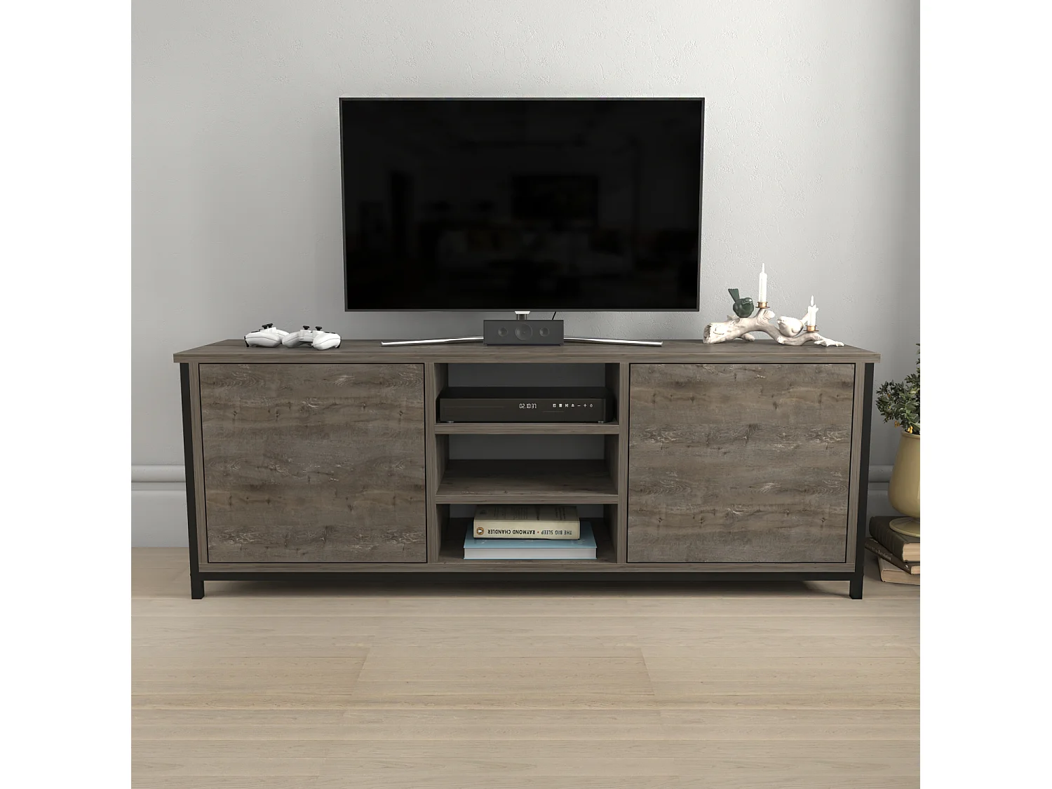 DECOROTIKA Otis TV Stand for TV's up to 63 inch
