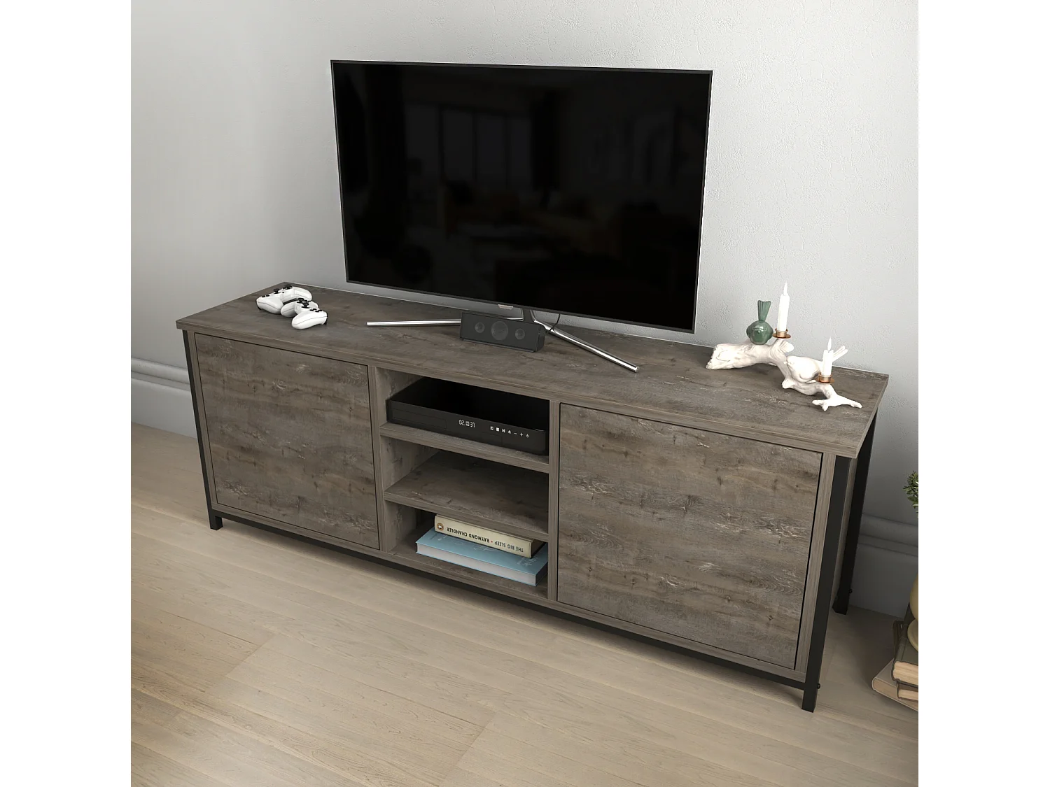 DECOROTIKA Otis TV Stand for TV's up to 63 inch