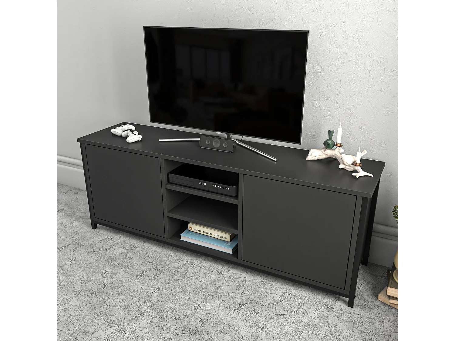 DECOROTIKA Otis TV Stand for TV's up to 63 inch